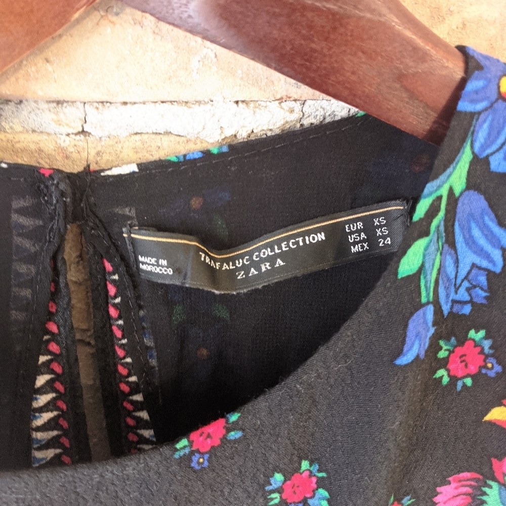 Zara split back top - Picture 2 of 6